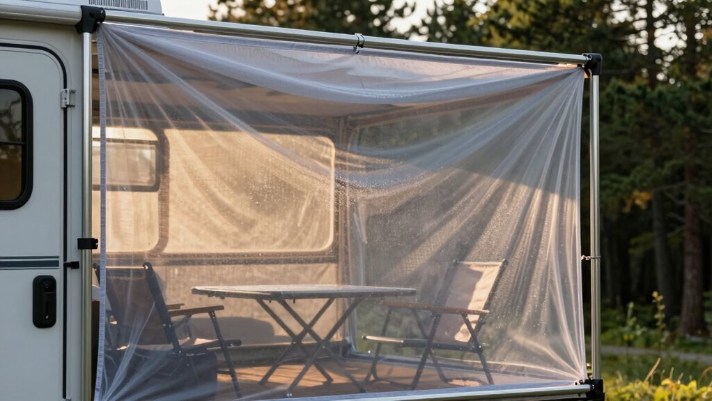 18 25ft awning durable fabric