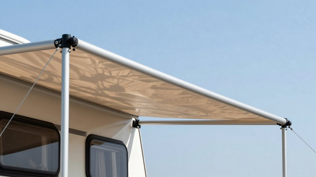angle awning wind flows