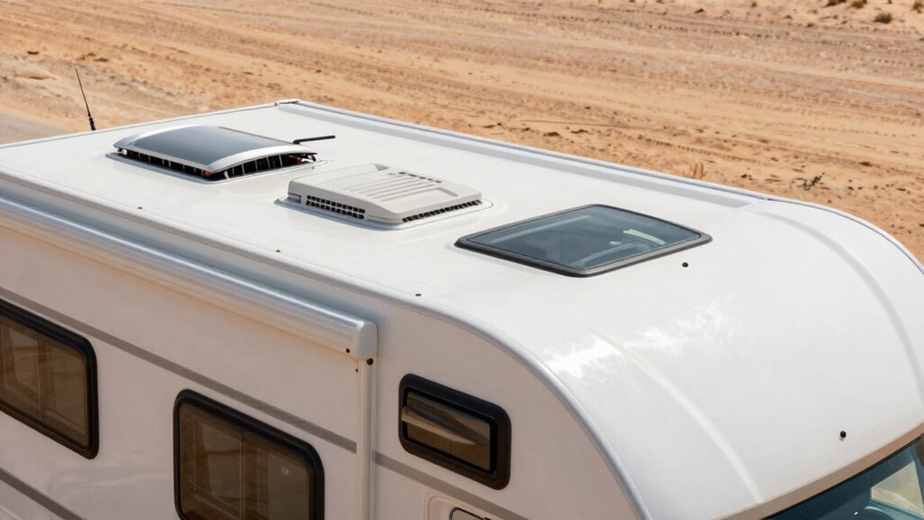 automatic solar powered roof vents