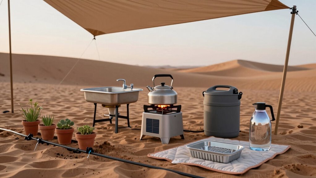 boondocking cooking minimal washing
