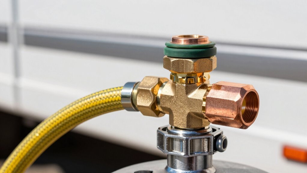 check propane hoses regularly