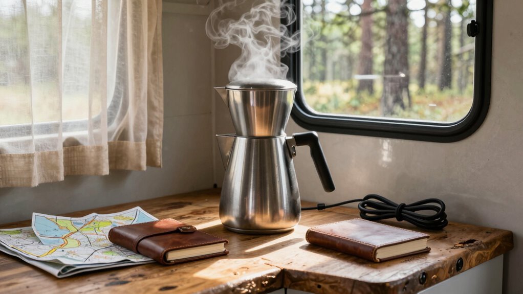 compact high watt rv coffee makers