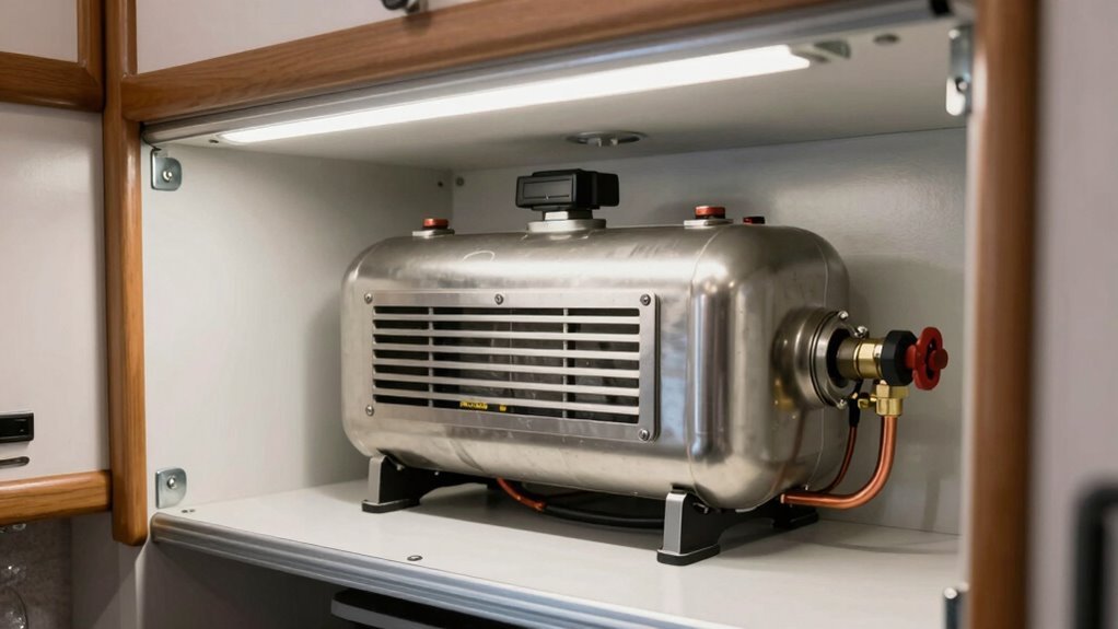 compact rv tankless heater