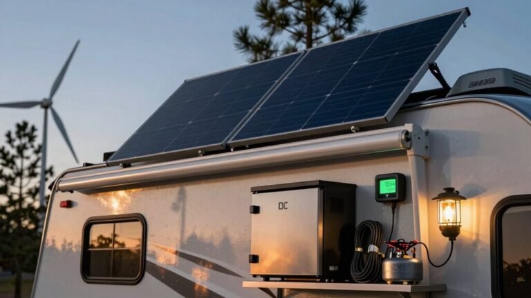 conserve power while boondocking