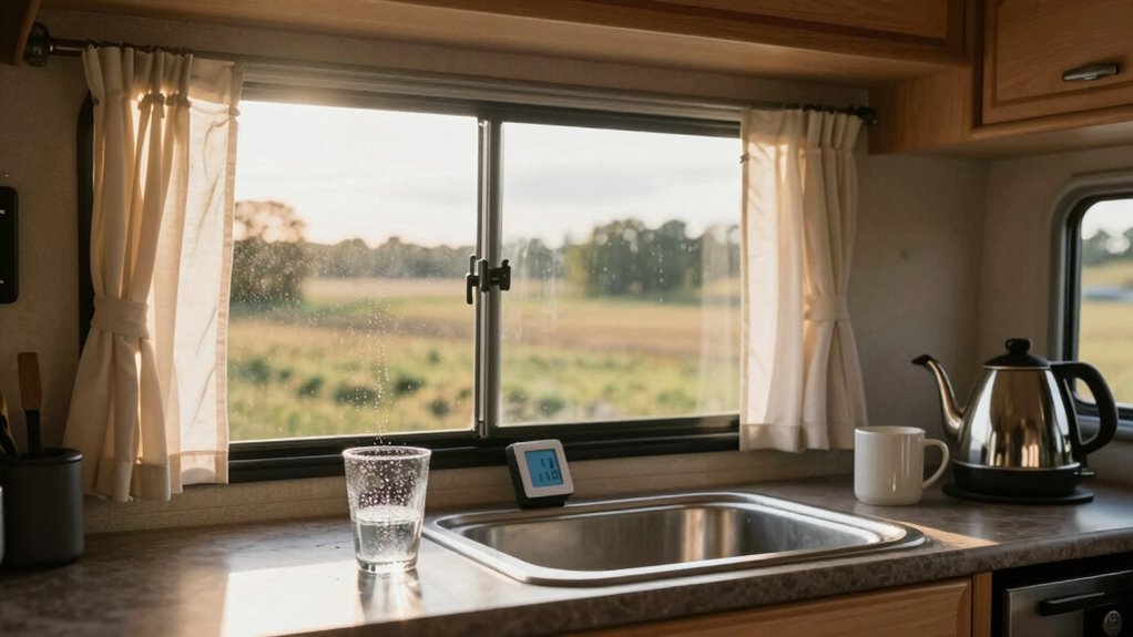 cross ventilate rv for airflow