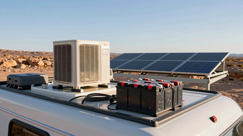 dc powered ac 200ah lithium