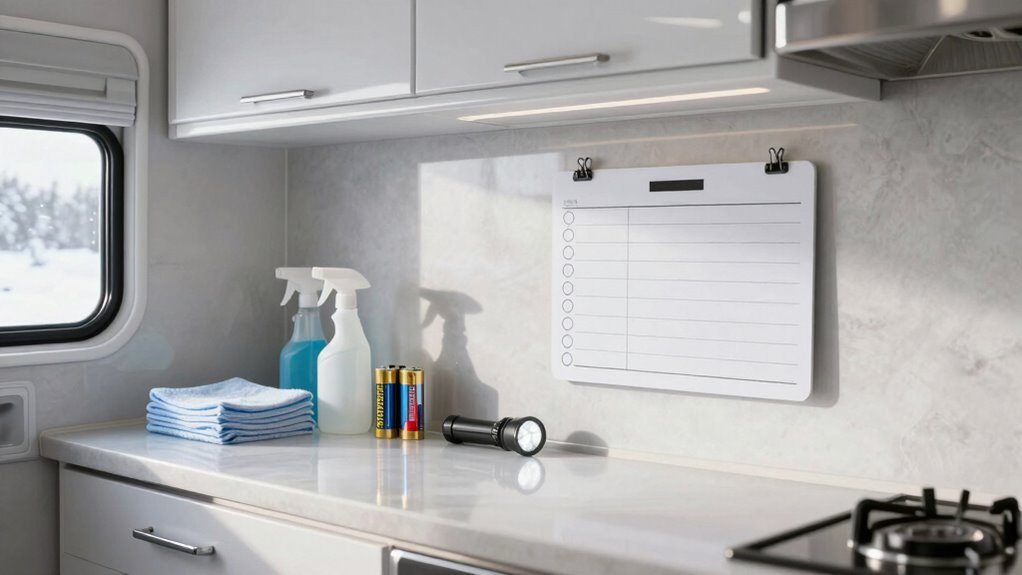 deep clean rv interior