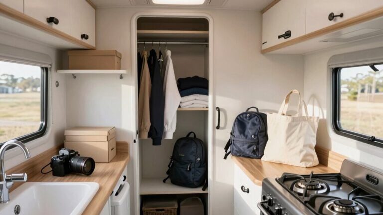 downsize belongings for rving