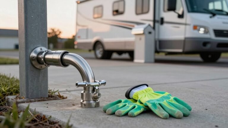 dump rv waste properly