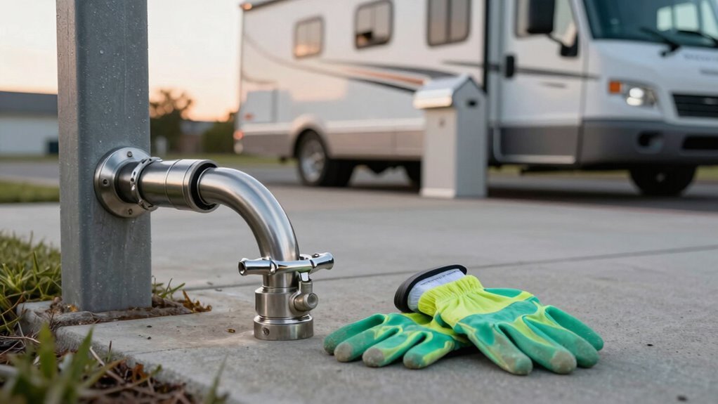 dump rv waste properly
