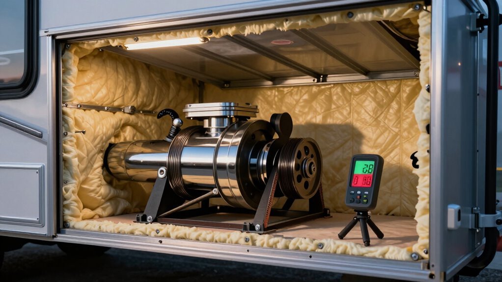 engine exhaust fan noise