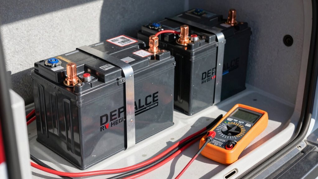 evaluate rv battery setup