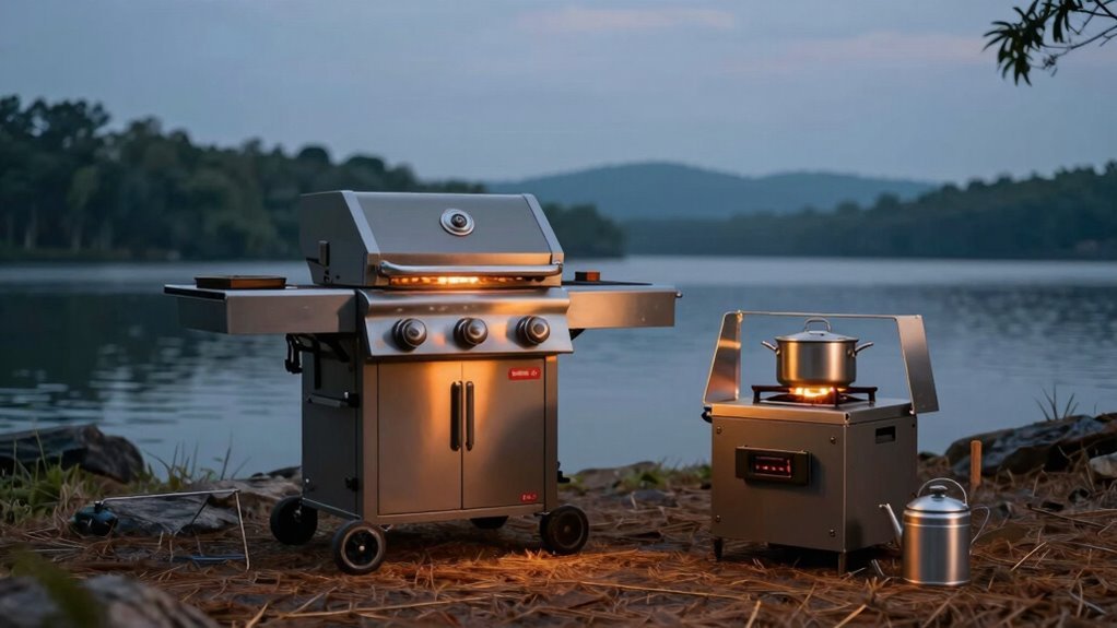 fire resistant grills for camping