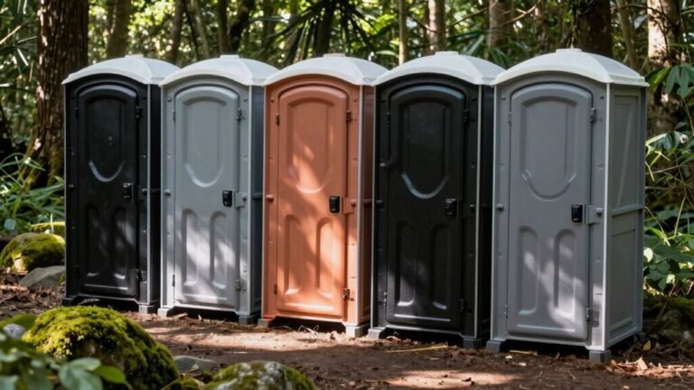 five best portable toilets
