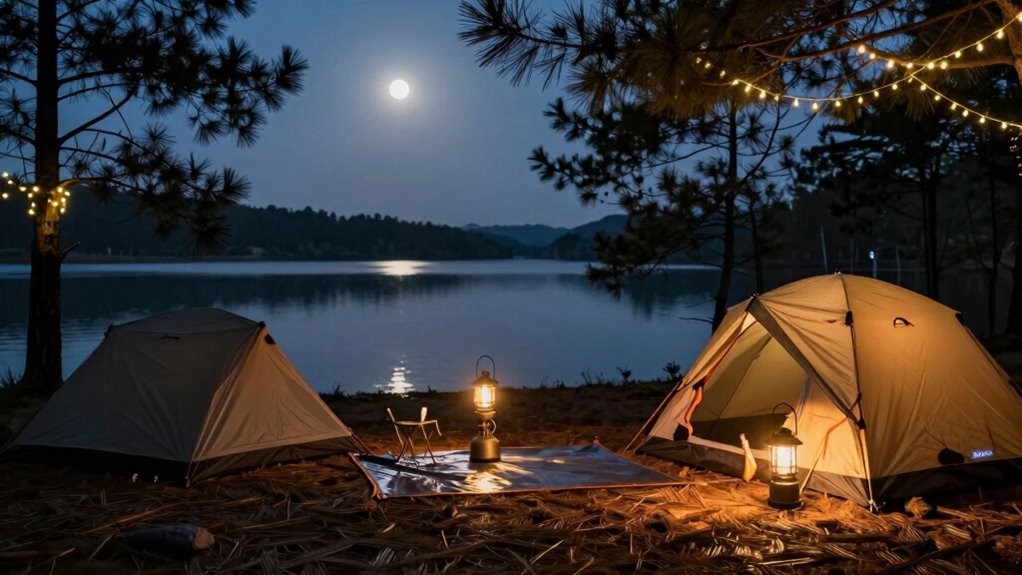 flameless camp lighting options