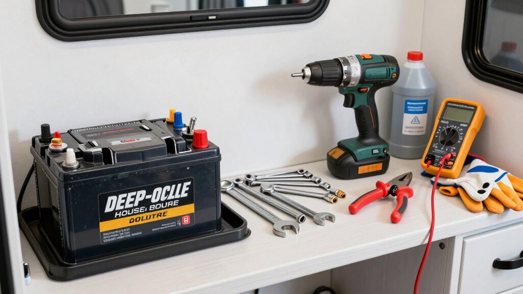 gather tools for wiring