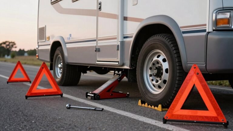 handle rv tire blowout