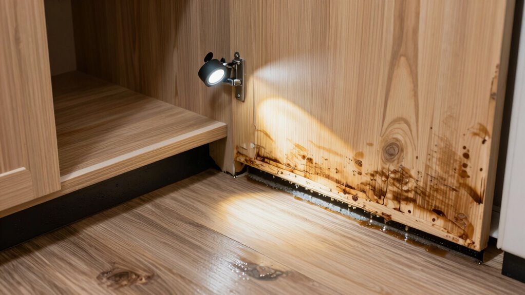 hidden water damage indicators