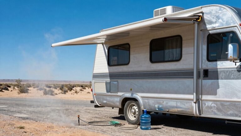 hot weather rving tips
