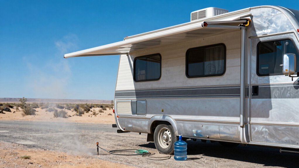 hot weather rving tips