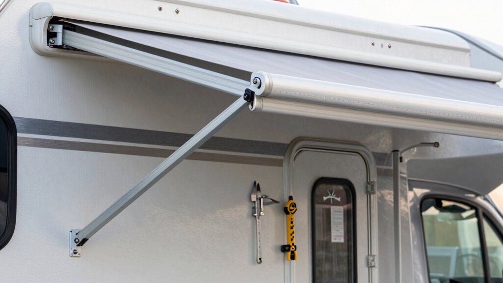 inspect rv awning hardware