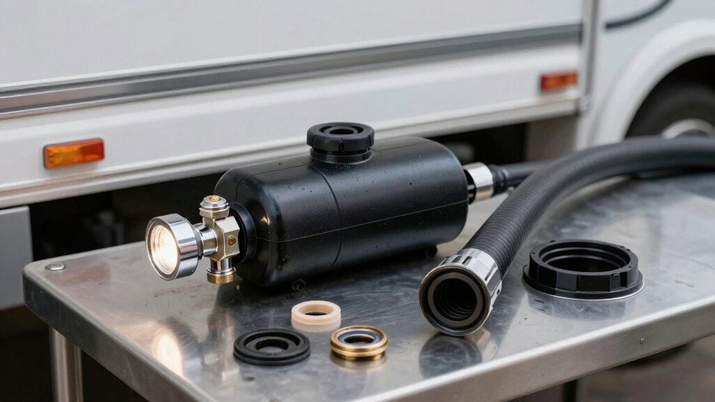 inspect scrub lube drain