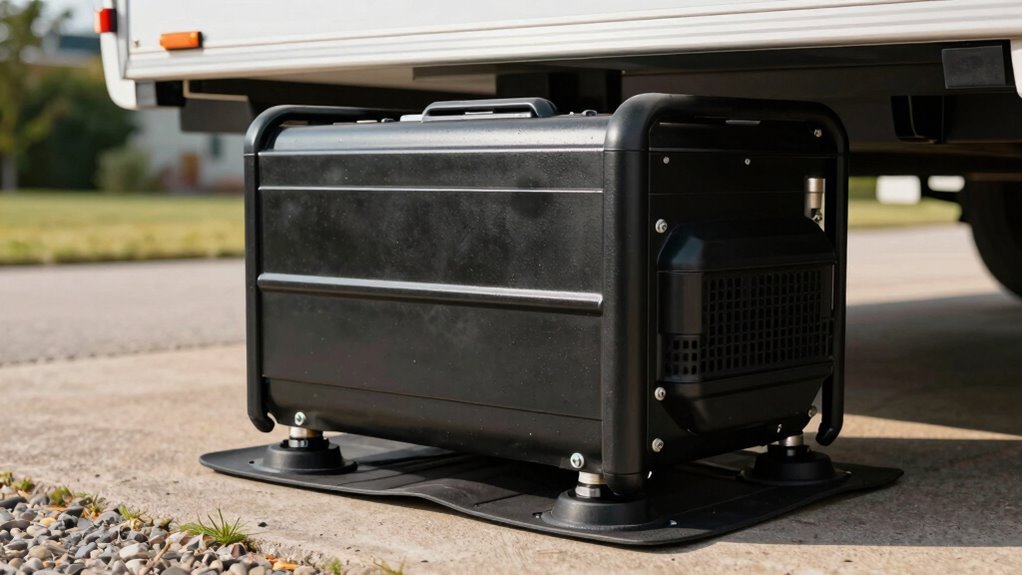 install vibration dampening pads