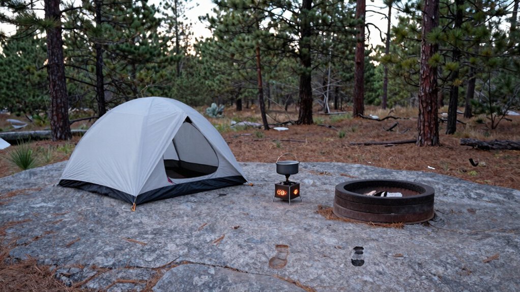 leave rocks and artifacts