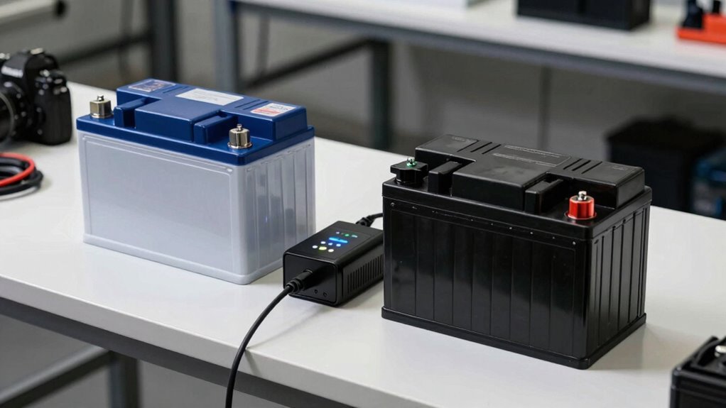 lithium charges fast efficiently