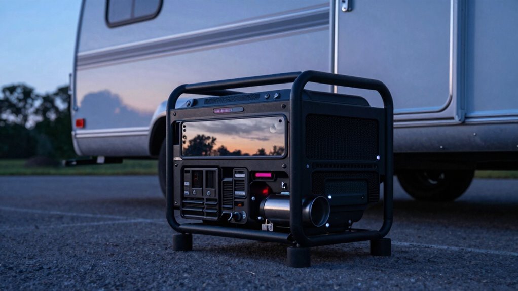 low noise rv generator safety