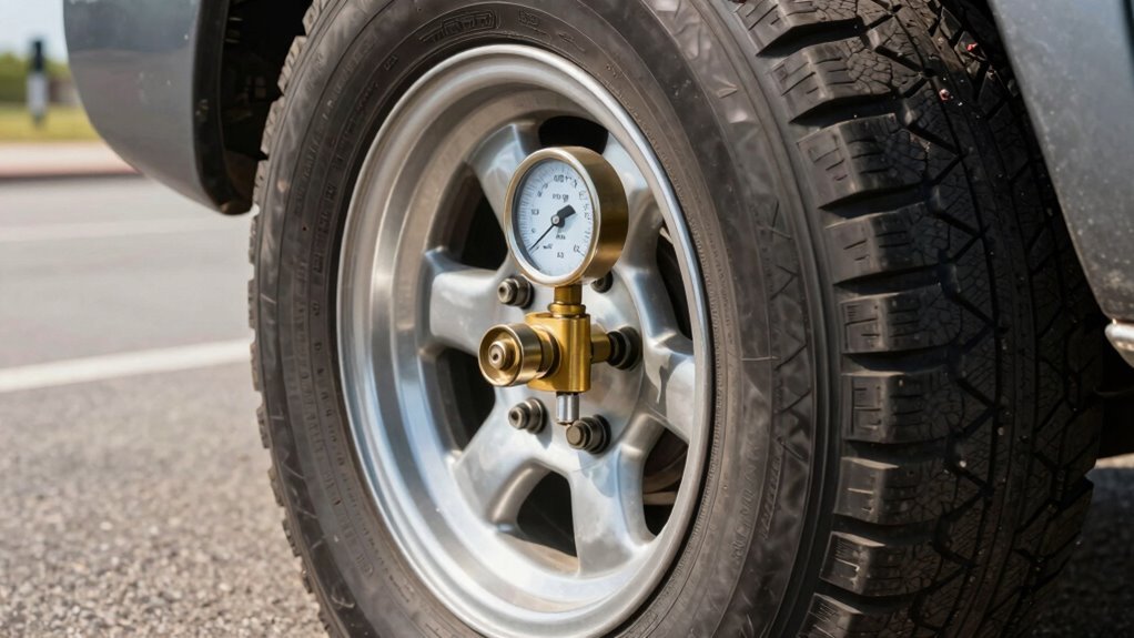 maintain proper tire pressure