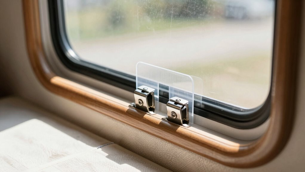 no drill clamp in rv locks