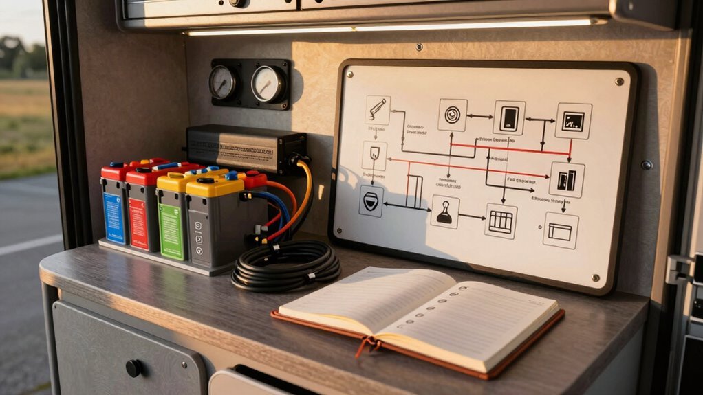 off grid rv solar setup