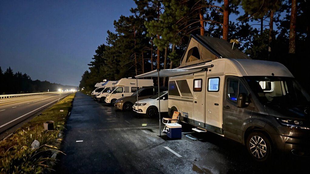 overnight rv parking alternatives