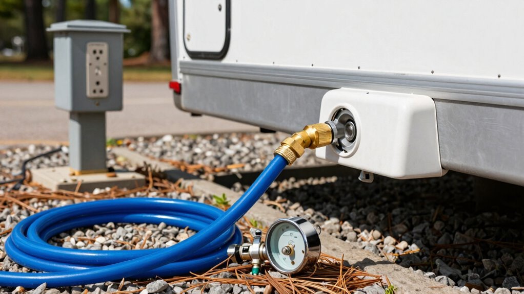 potable water spigot hookups