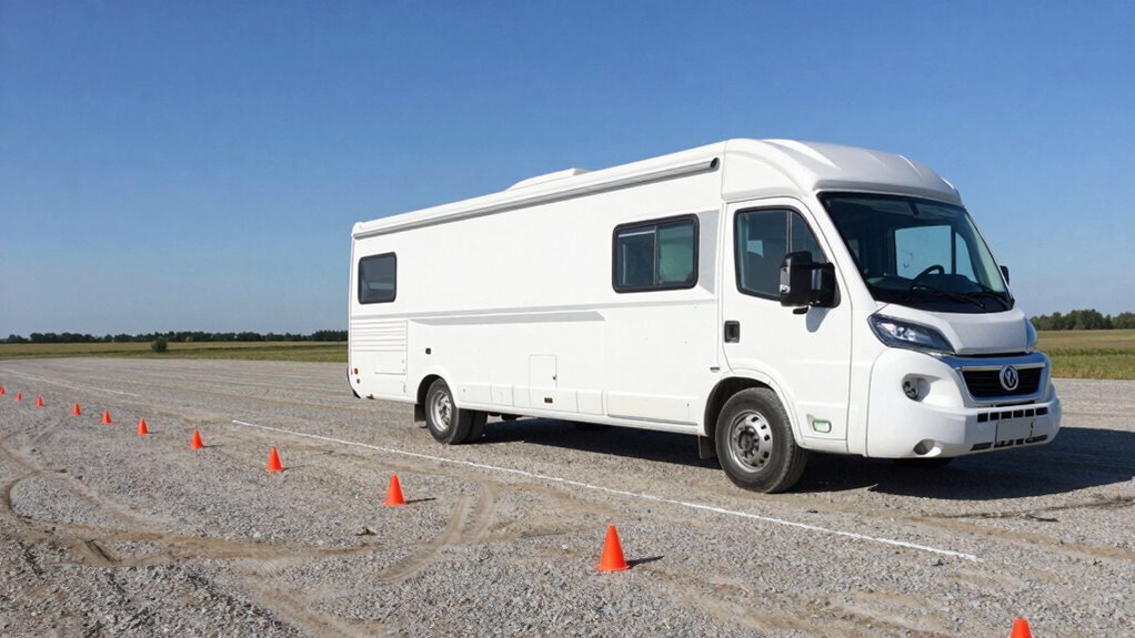 practice slow straight backing