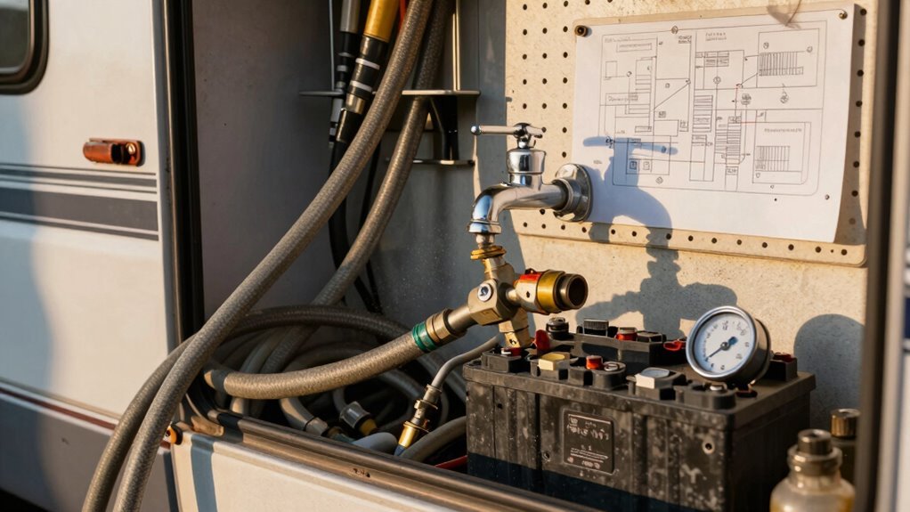 pre trip rv system checks