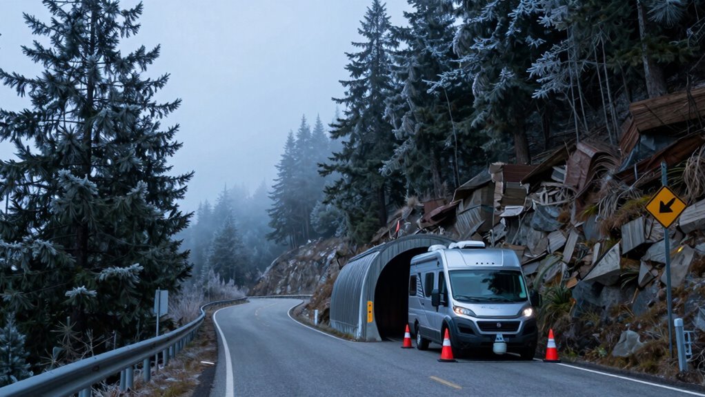 propane restrictions for tunnels