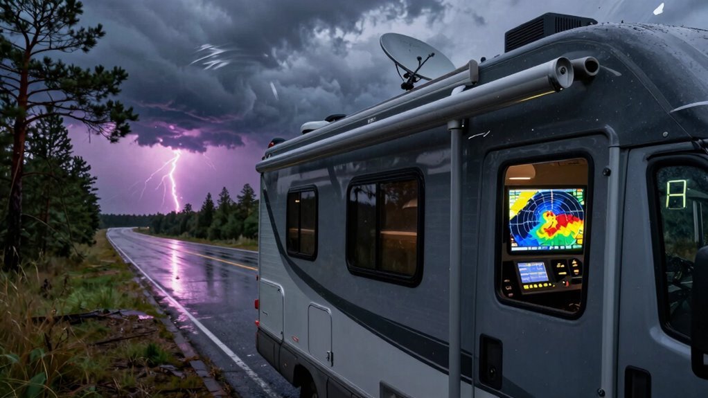 real time rv weather sensing