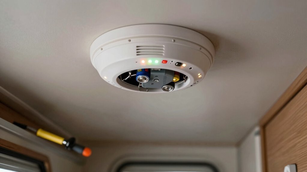 replace rv alarm batteries