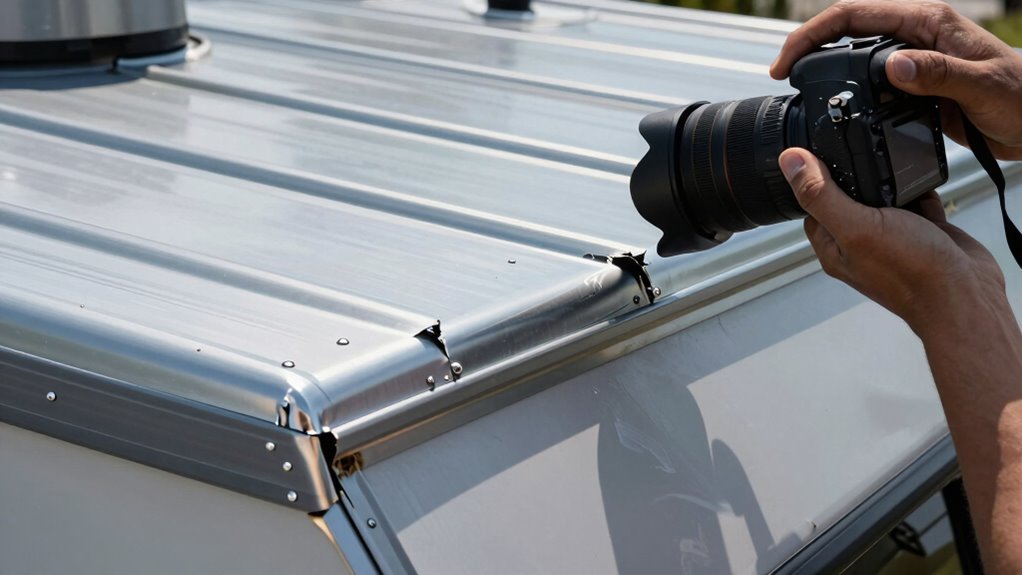 roof cracks and leaks