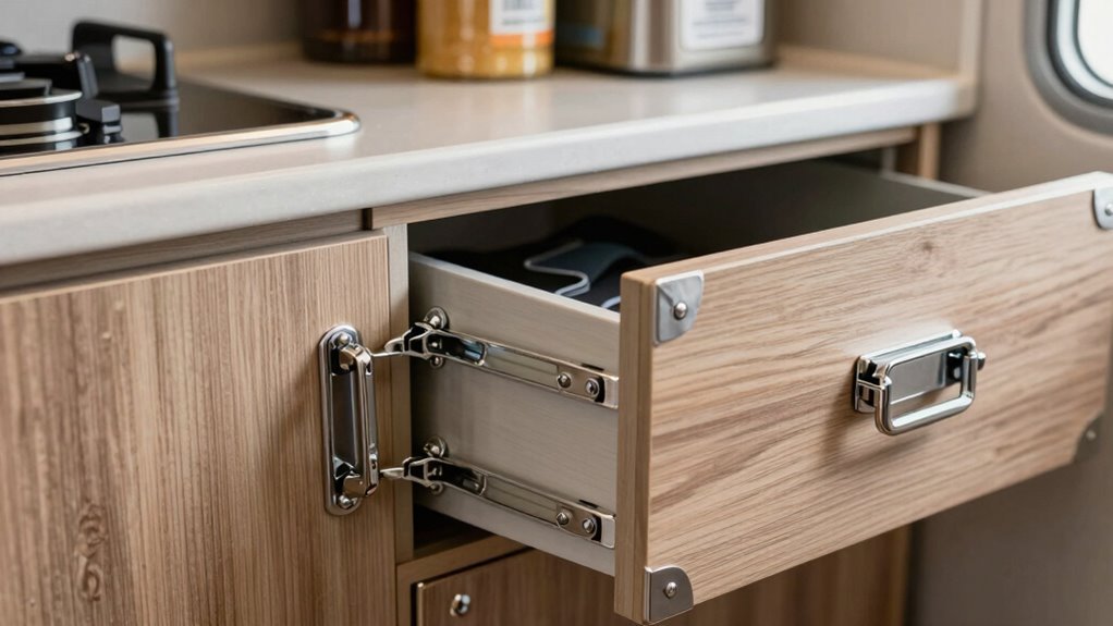 rv cabinet locking latches