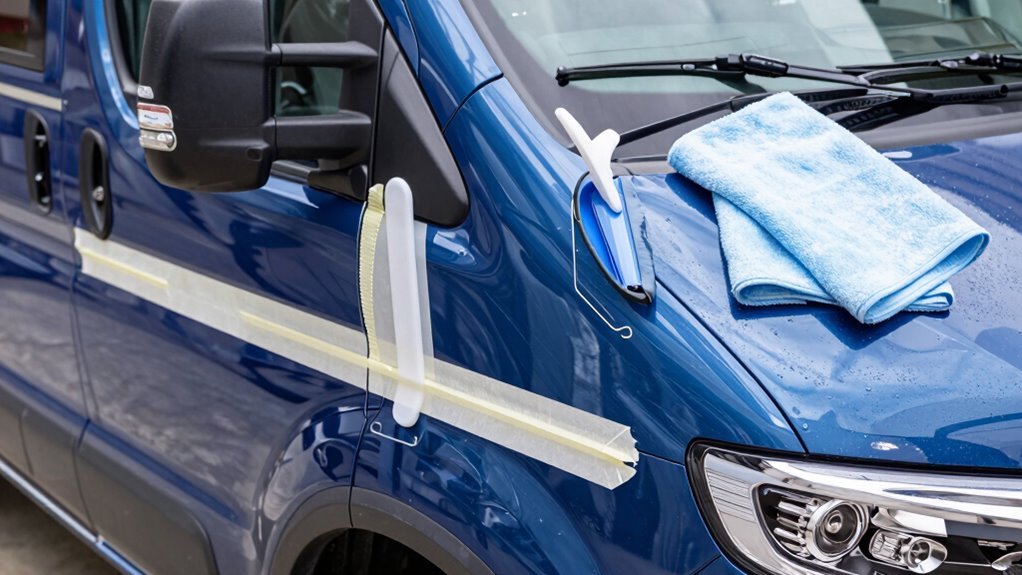 rv decal application technique