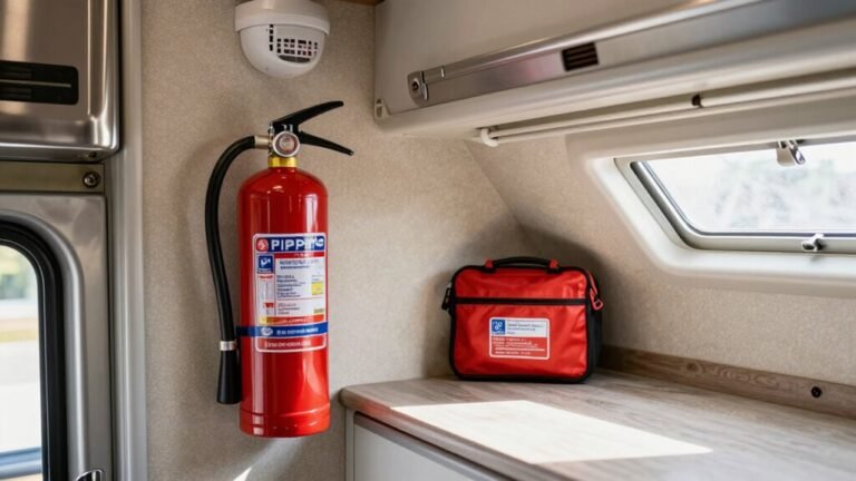 rv fire prevention extinguishers
