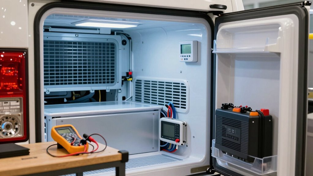 rv fridge power checks