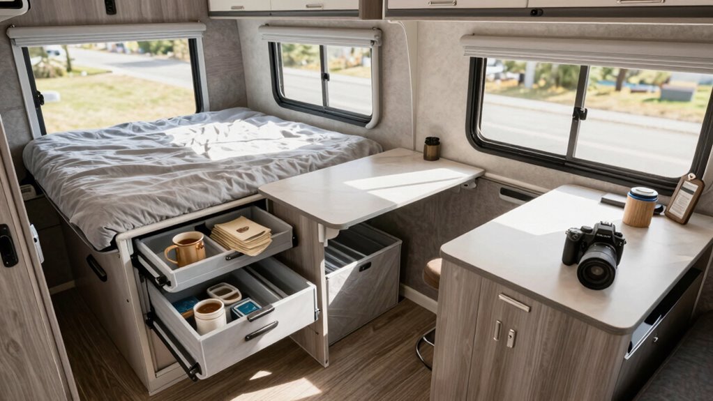 rv furniture maximizes space
