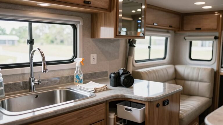 rv interior cleaning tips guide