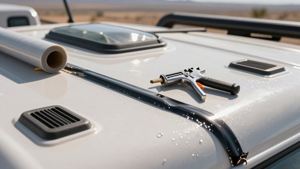 rv roof leak repair