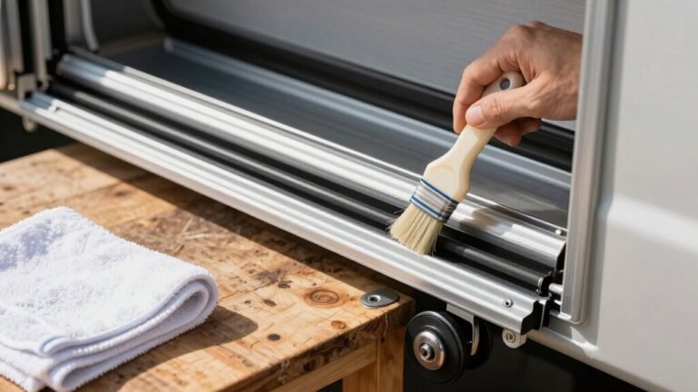rv slide out seals lubrication