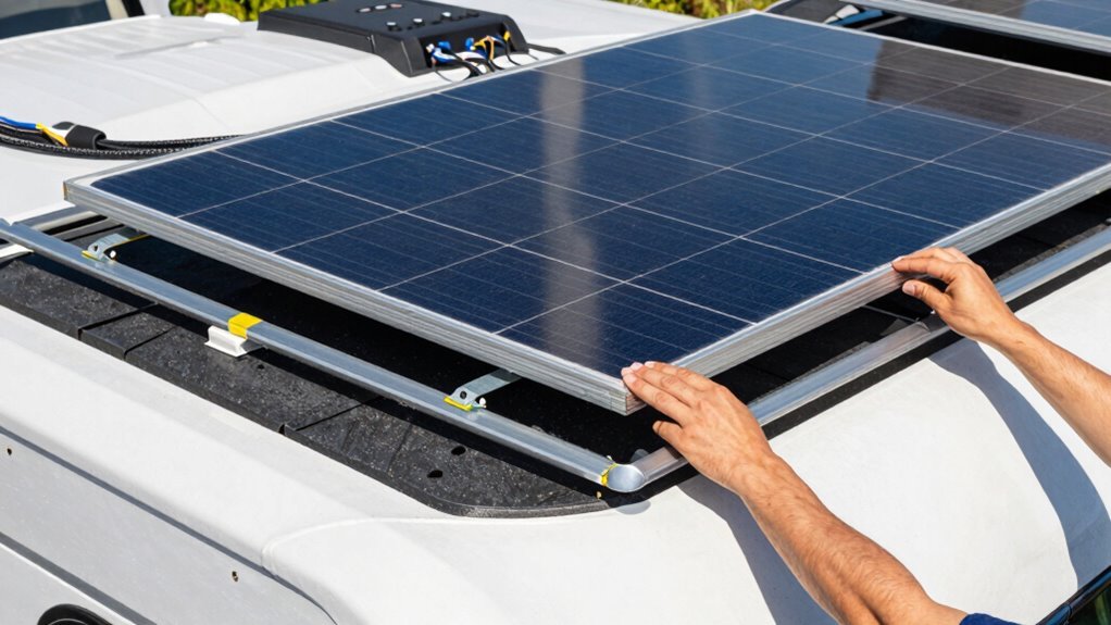 rv solar panel types